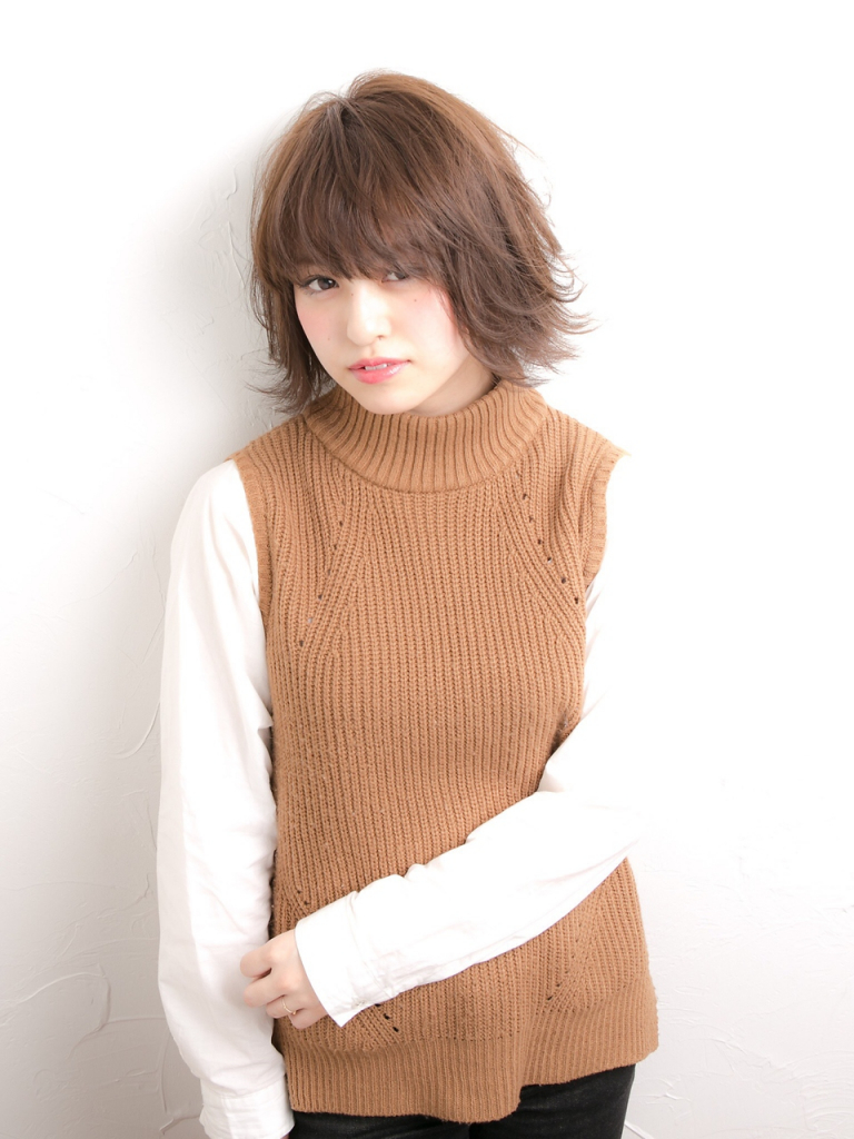 渋谷にある美容室・美容院「JEWIL(ジュイル)」のヘアスタイル「【イルミナカラーでつくる♪】クセ抑えるヘルシーボブ Noz中島」の拡大画像